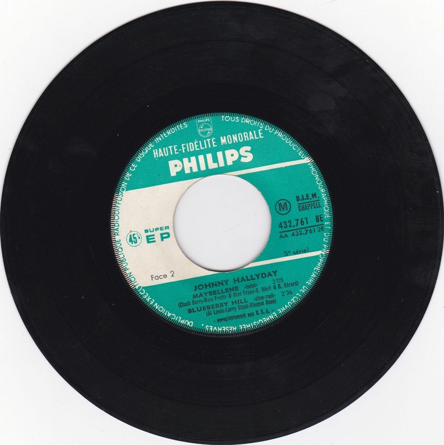 LES EP PHILIPS ( LES ORIGINAUX )( 1961 - 1969 ) 1962_145