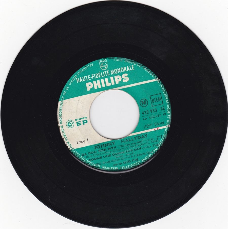 LES EP PHILIPS ( LES ORIGINAUX )( 1961 - 1969 ) 1963_146