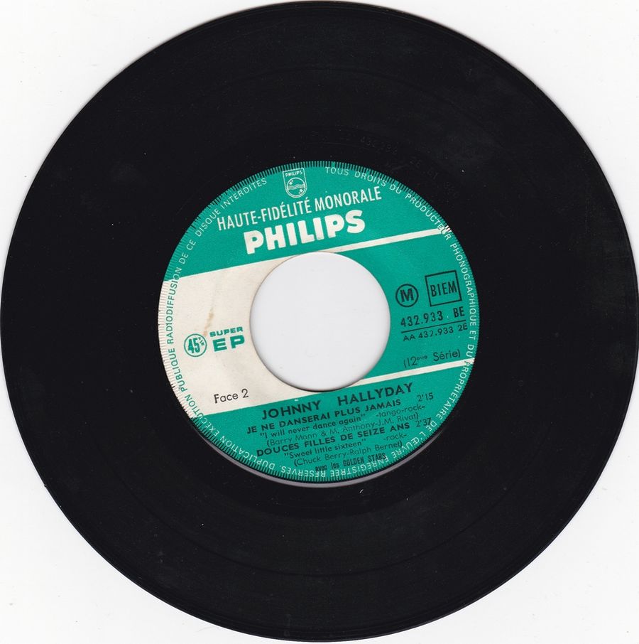 LES EP PHILIPS ( LES ORIGINAUX )( 1961 - 1969 ) 1963_148