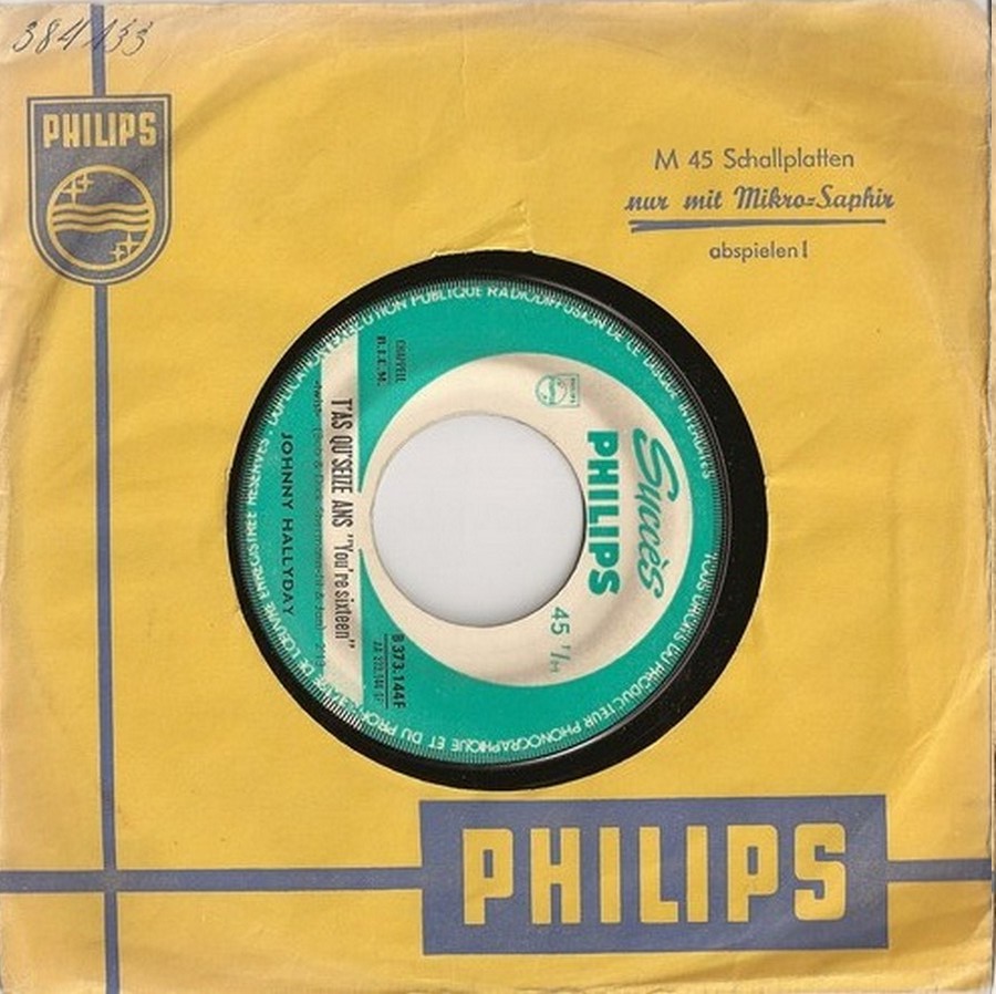 45 TOURS SP PHILIPS ( JUKEBOX )( 1961 - 1969 ) 1963_228