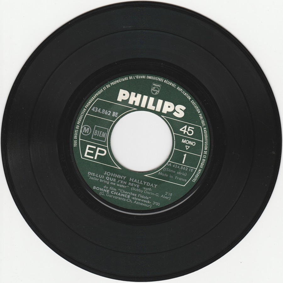 LES EP PHILIPS ( LES ORIGINAUX )( 1961 - 1969 ) 1964_138