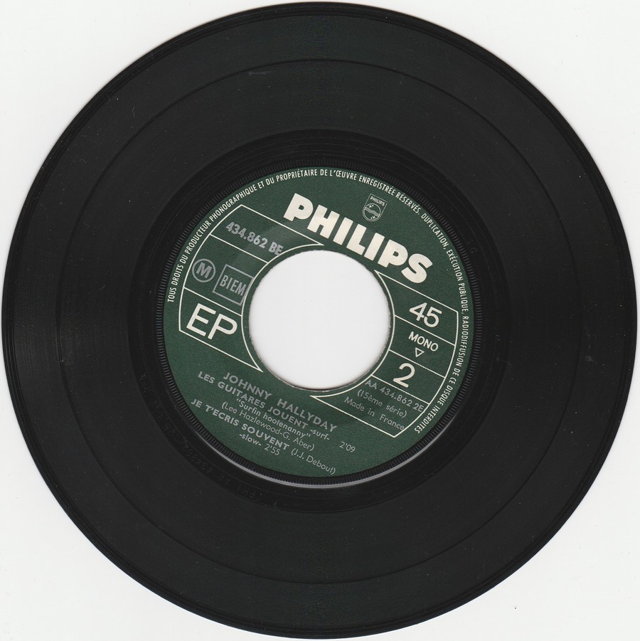 LES EP PHILIPS ( LES ORIGINAUX )( 1961 - 1969 ) 1964_140