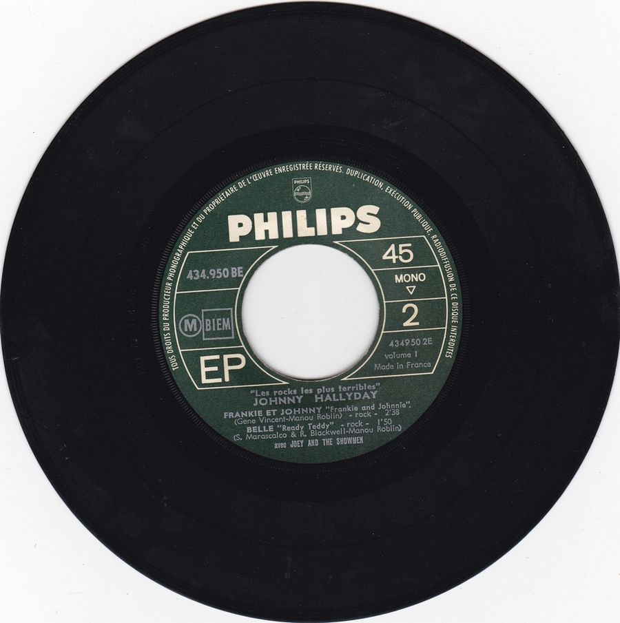 LES EP PHILIPS ( LES ORIGINAUX )( 1961 - 1969 ) 1964_148