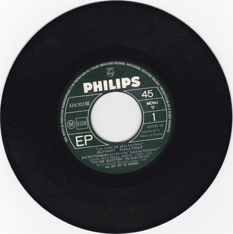 LES EP PHILIPS ( LES ORIGINAUX )( 1961 - 1969 ) 1964_212