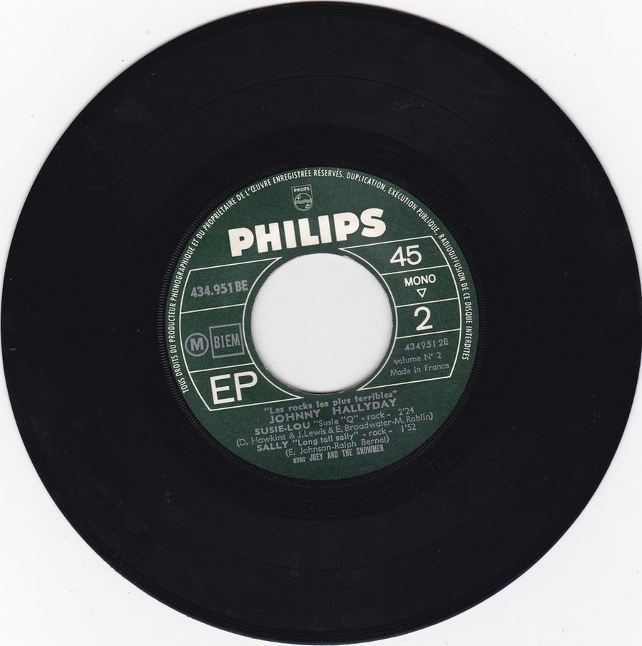 LES EP PHILIPS ( LES ORIGINAUX )( 1961 - 1969 ) 1964_213