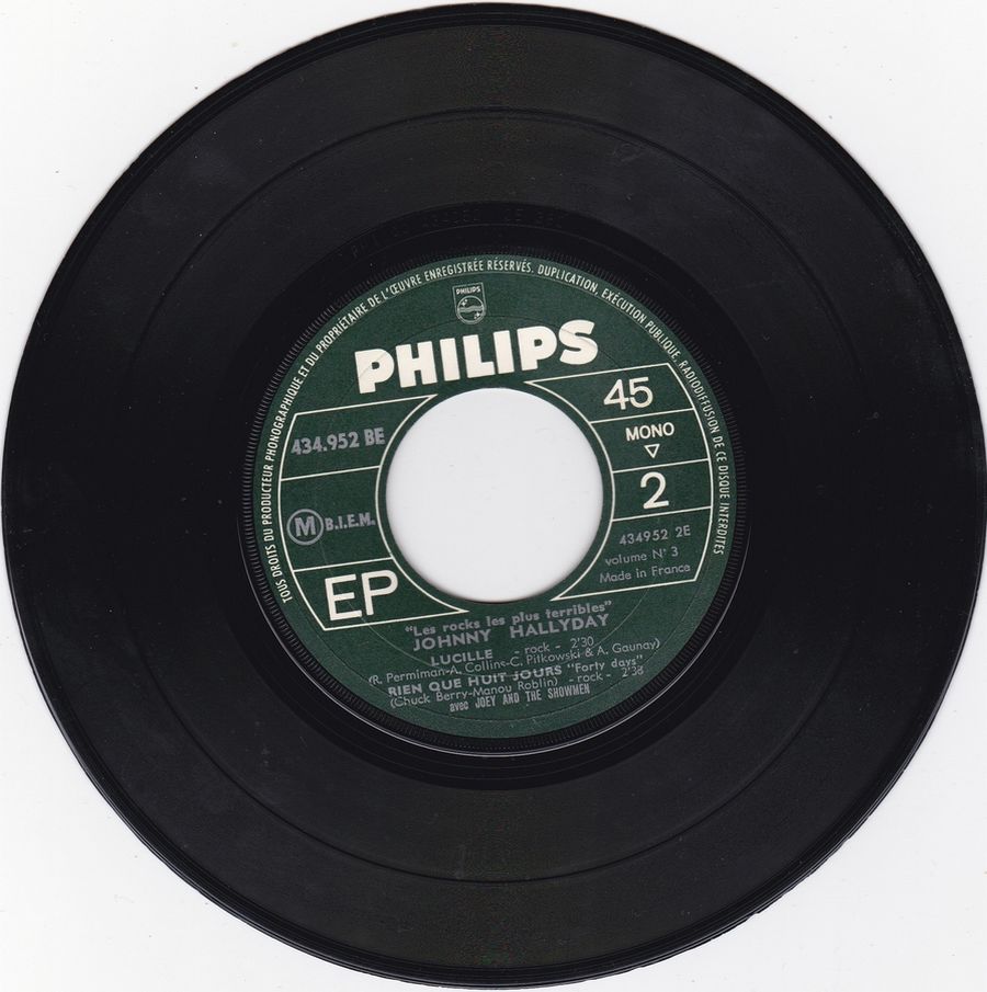 LES EP PHILIPS ( LES ORIGINAUX )( 1961 - 1969 ) 1964_216
