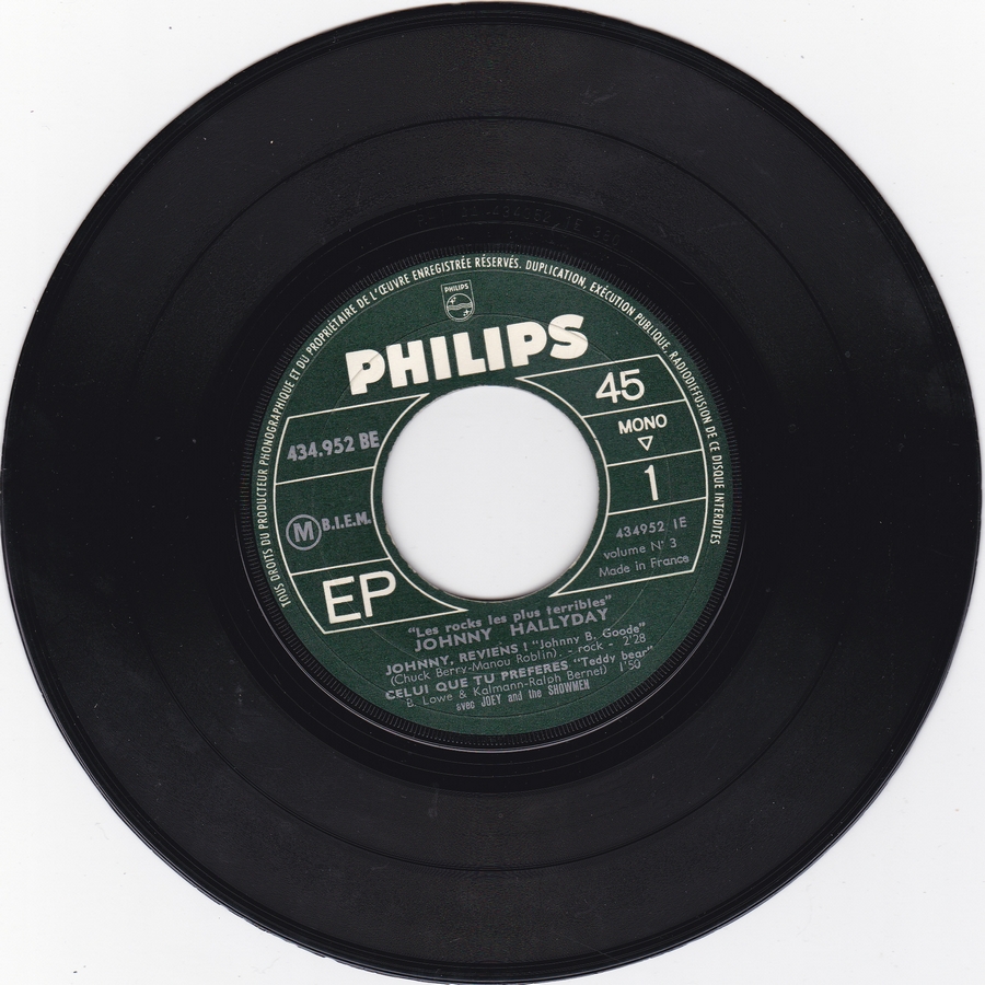 LES EP PHILIPS ( LES ORIGINAUX )( 1961 - 1969 ) 1964_218