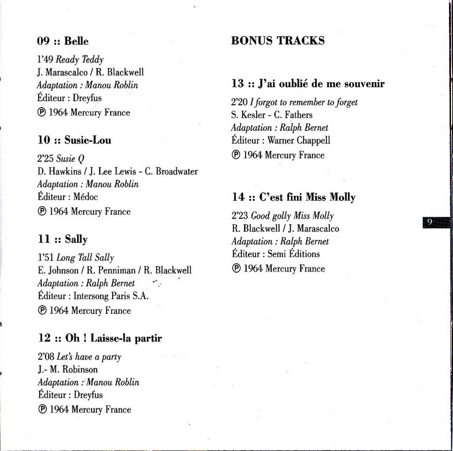 COLLECTION DES 40 ALBUMS CD ( UNIVERSAL )( 2000 ) 1964_l51