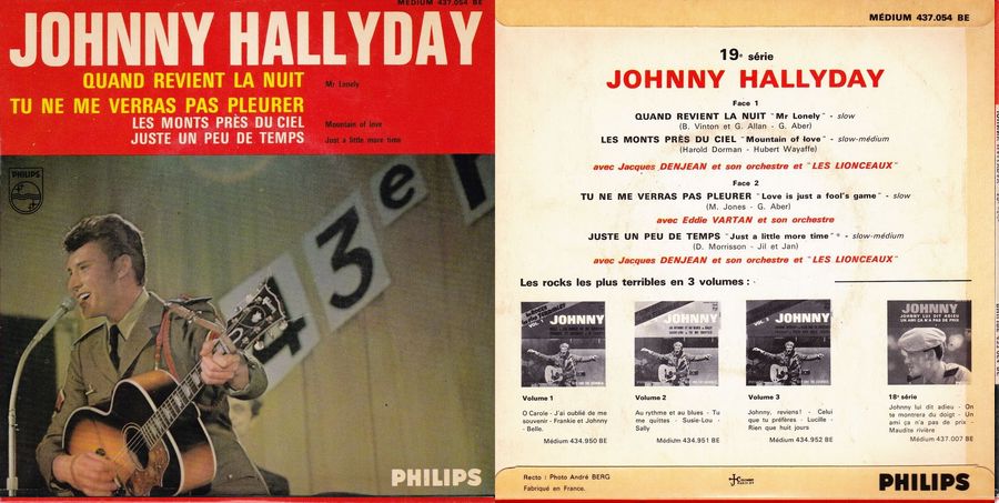 LES PLUS GRANDS EVENEMENTS DE JOHNNY 'JOHNNY A L’ARMÉE' ( 1964-1965 ) 1965-211