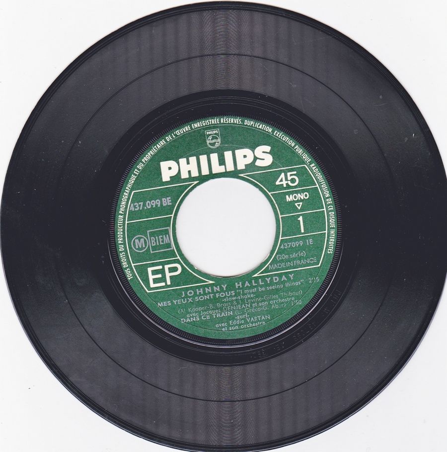 LES EP PHILIPS ( LES ORIGINAUX )( 1961 - 1969 ) 1965_294
