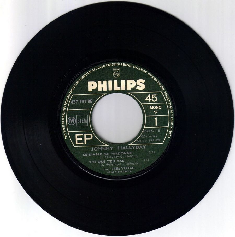LES EP PHILIPS ( LES ORIGINAUX )( 1961 - 1969 ) 1966_210