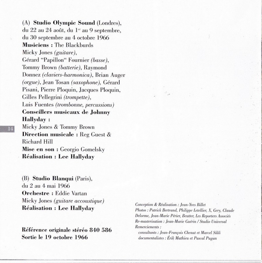 COLLECTION DES 40 ALBUMS CD ( UNIVERSAL )( 2000 ) 1966_l27