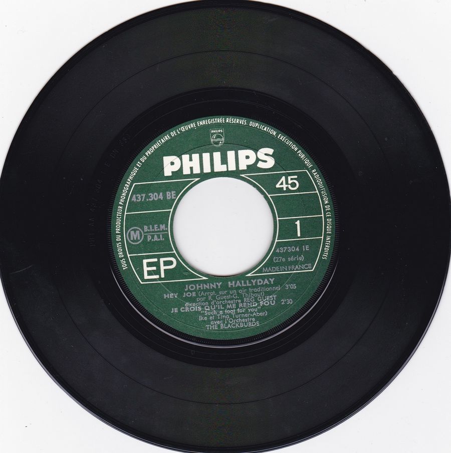 LES EP PHILIPS ( LES ORIGINAUX )( 1961 - 1969 ) 1967_370