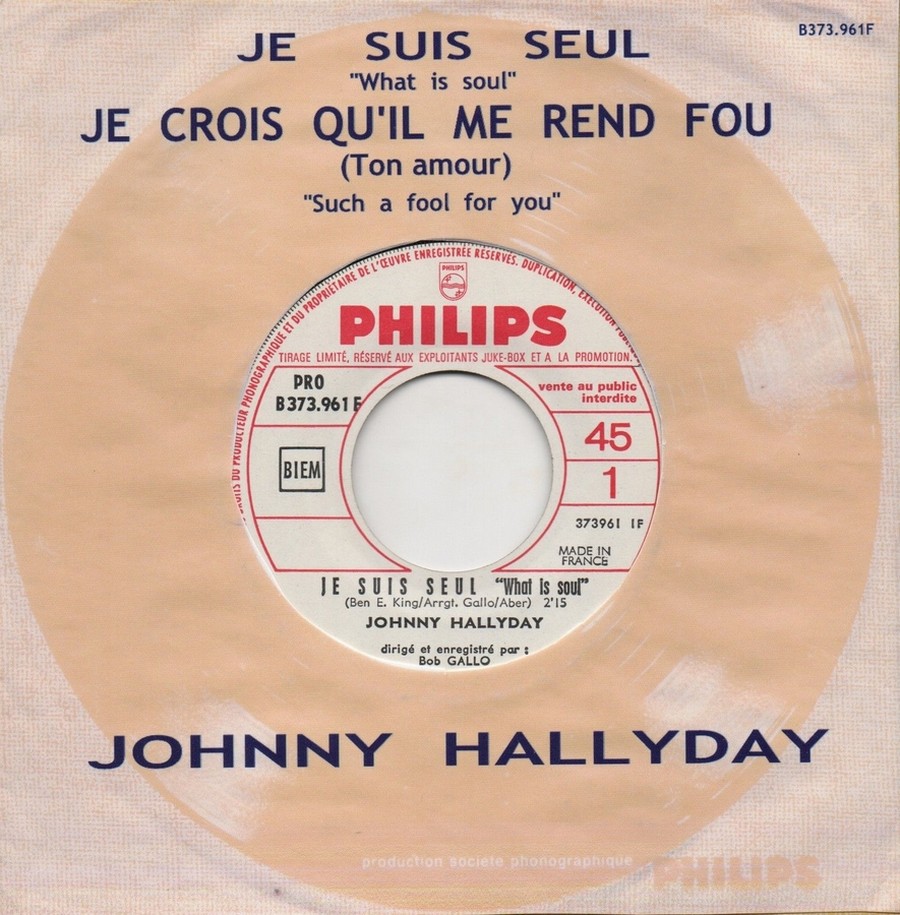 45 TOURS SP PHILIPS ( JUKEBOX )( 1961 - 1969 ) 1967_716