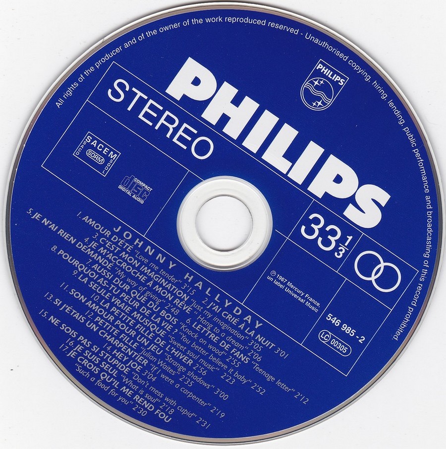 COLLECTION DES 40 ALBUMS CD ( UNIVERSAL )( 2000 ) 1967_j12