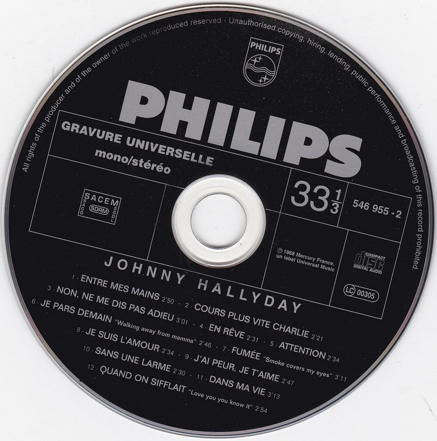 COLLECTION DES 40 ALBUMS CD ( UNIVERSAL )( 2000 ) 1968_r11
