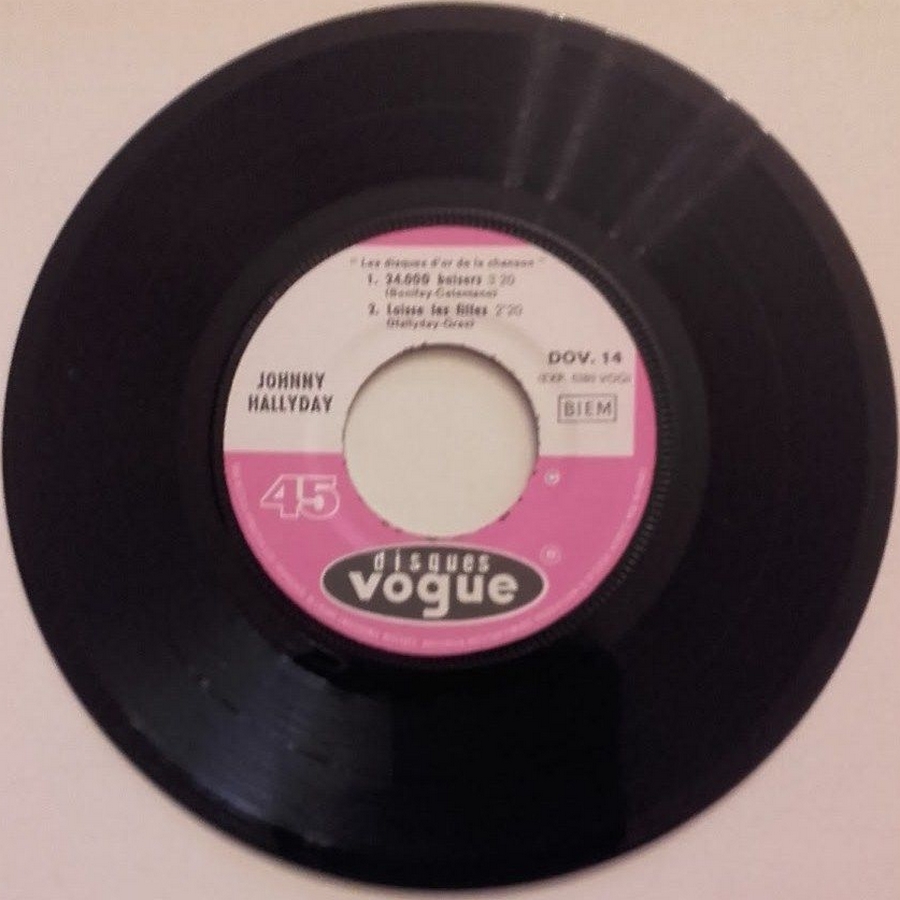 Les disques d'or de la chanson - 24.000 baisers ( EP 45 TOURS ) 1969_162