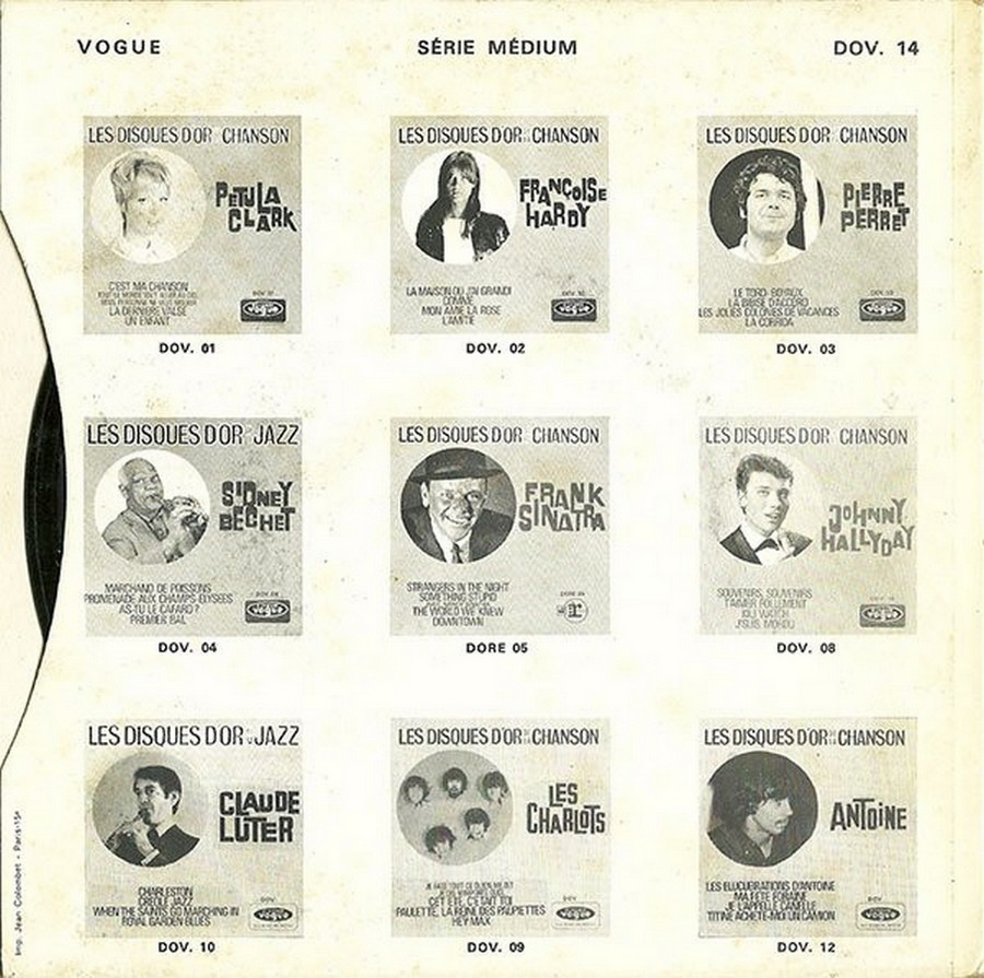 LES EP VOGUE ( LES ORIGINAUX ET COMPILATIONS )( 1960 - 1969 ) 1969_238