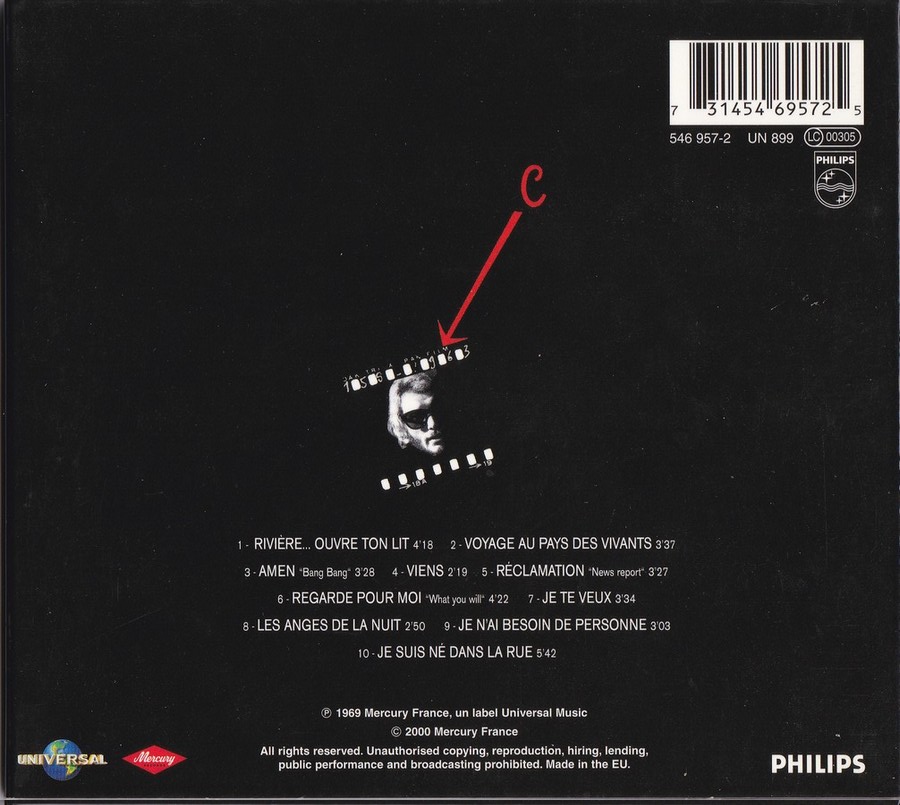 COLLECTION DES 40 ALBUMS CD ( UNIVERSAL )( 2000 ) 1969_r42