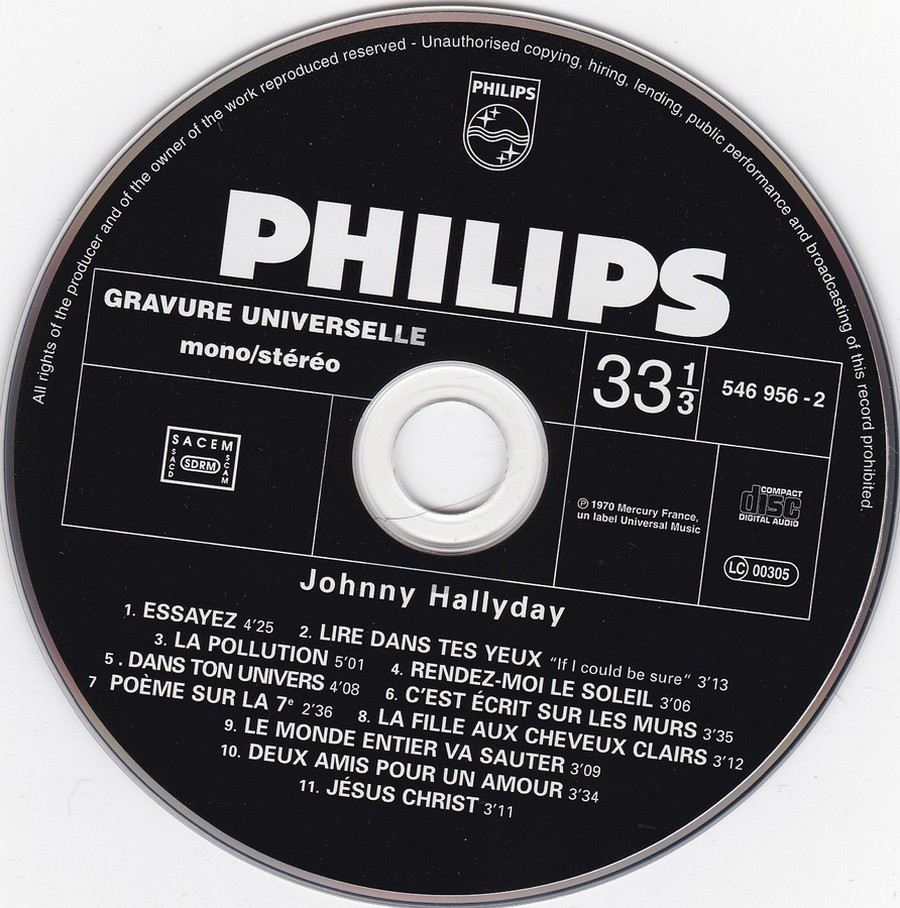 COLLECTION DES 40 ALBUMS CD ( UNIVERSAL )( 2000 ) 1970_v12