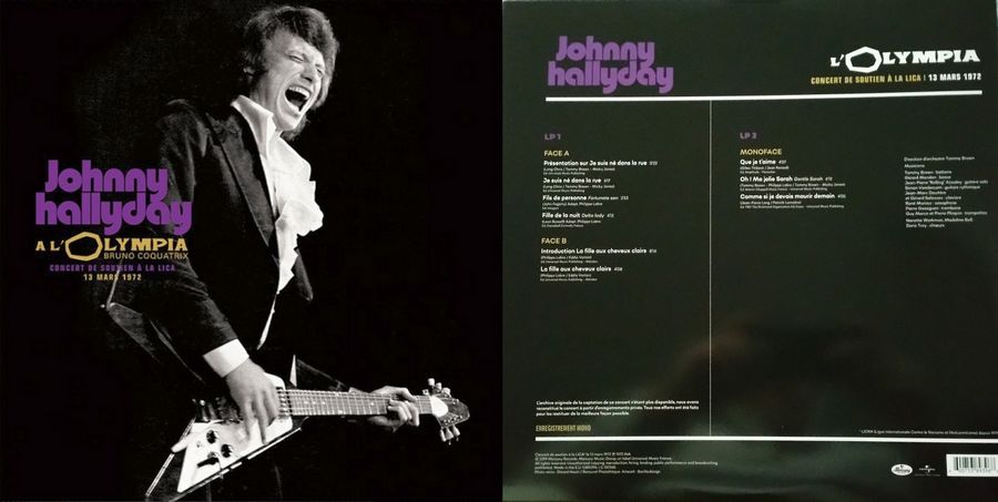 LES CONCERTS DE JOHNNY 'OLYMPIA DE PARIS' 1972 1972_m31