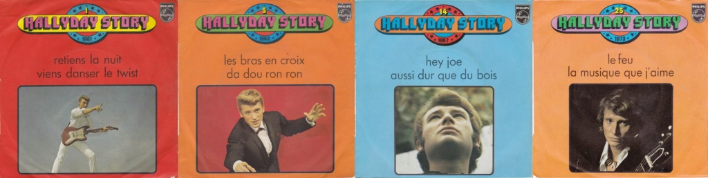 HALLYDAY STORY ( SP 2 TITRES )(  LISTING DES 4 SERIES )( 1973 - 1981 ) 1973_012