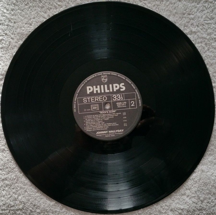 1974 - ROCK 'N SLOW ( TRAIT COURT & TRAIT LONG )( PHILIPS 6325.170 ) 1974_100