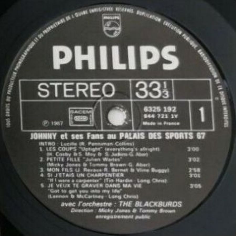 LA DISCOGRAPHIE VINYLE COMPLETE LIVE ‘PALAIS DES SPORTS’ ( 1967 ) 1974_141