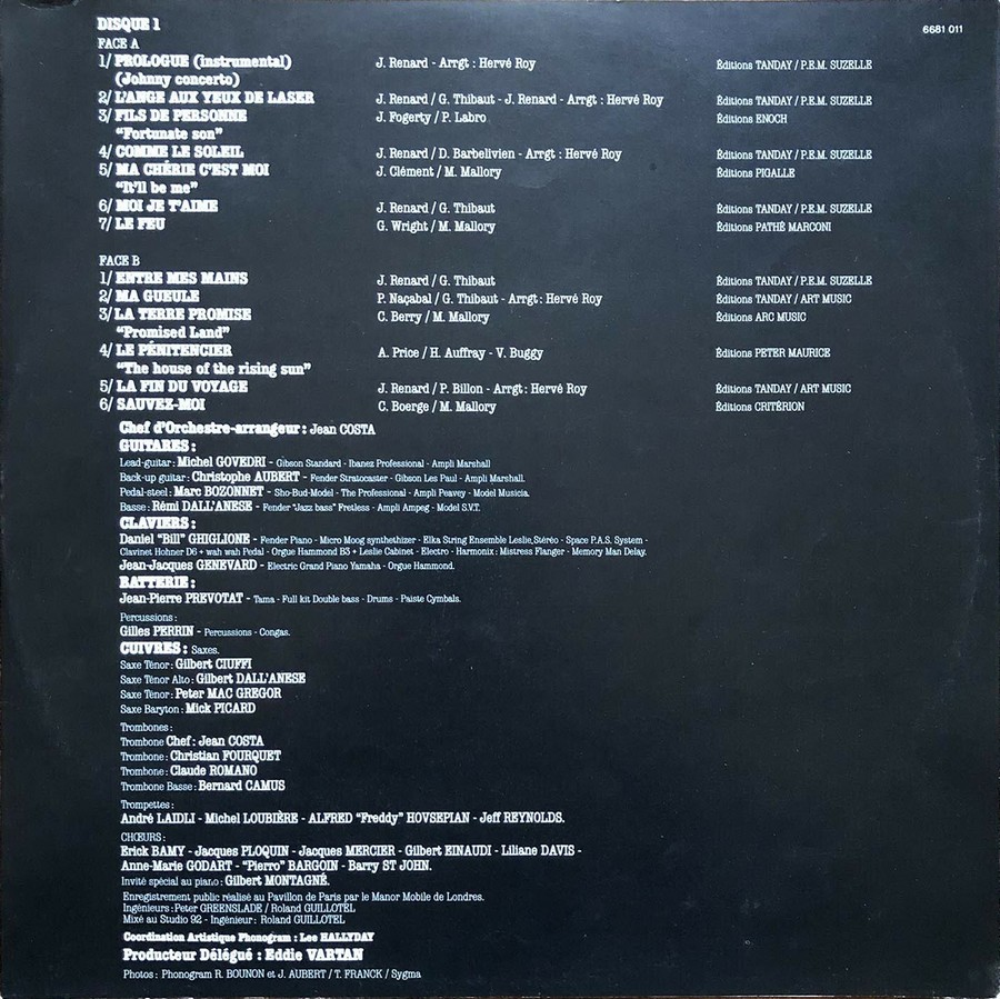 LA DISCOGRAPHIE VINYLE COMPLETE LIVE ‘PAVILLON DE PARIS’ ( 1979 ) 1979_390