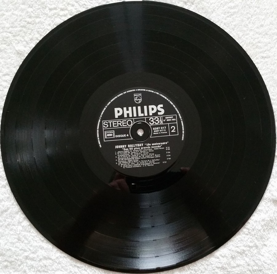 COFFRET 4 33 TOURS 'DIX ANS DE MA VIE' ( Philips )( 1970 & 1980 ) 1980_d28