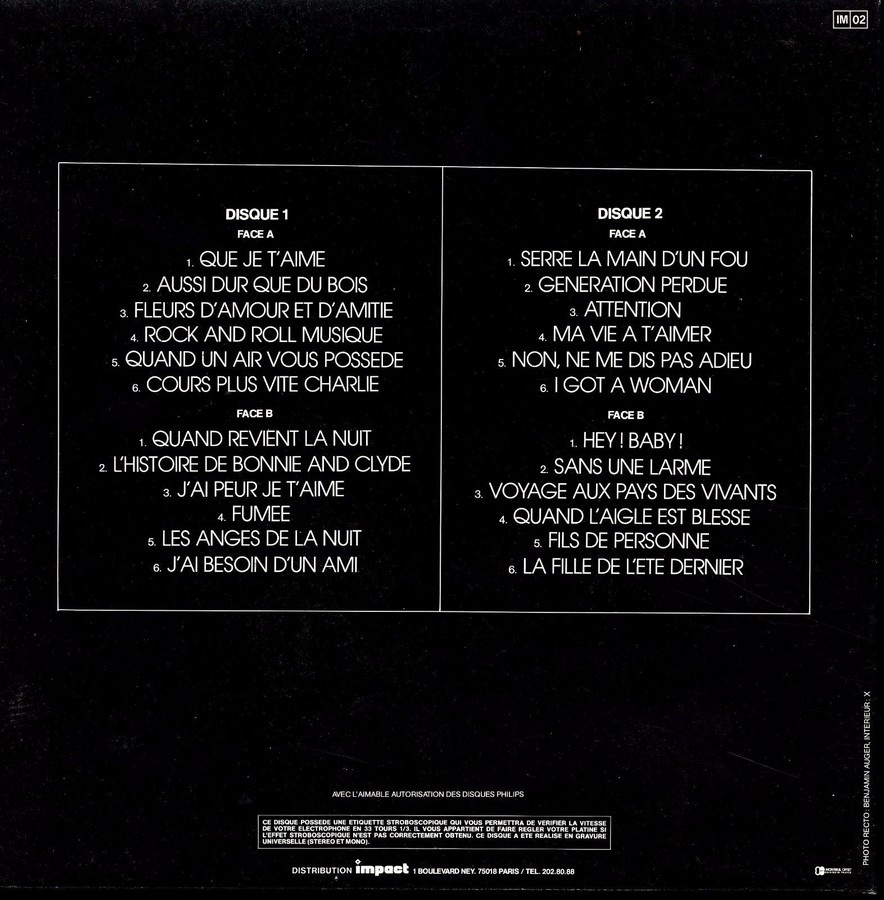 33 TOURS ALBUM 2 DISQUES IMPACT ( Toute les éditions )( 1980-1983 ) 1980_q32