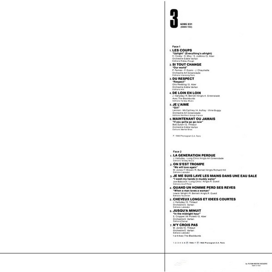 cube - COFFRET ‘INTEGRALE DES CHANSONS’ ‘1960-1982’ ( LE CUBE )( 1982 ) 1982_102