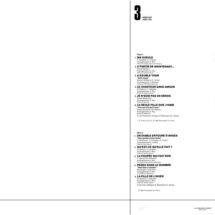 cube - COFFRET ‘INTEGRALE DES CHANSONS’ ‘1960-1982’ ( LE CUBE )( 1982 ) 1982_185