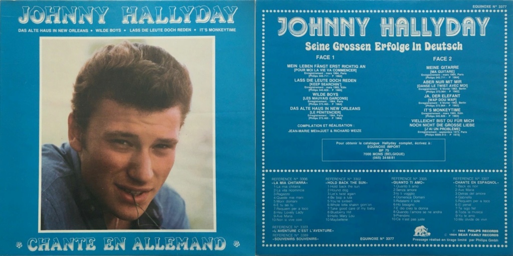 Question au sujet de : Johnny Hallyday Trifft Die Rattles 1984_t23
