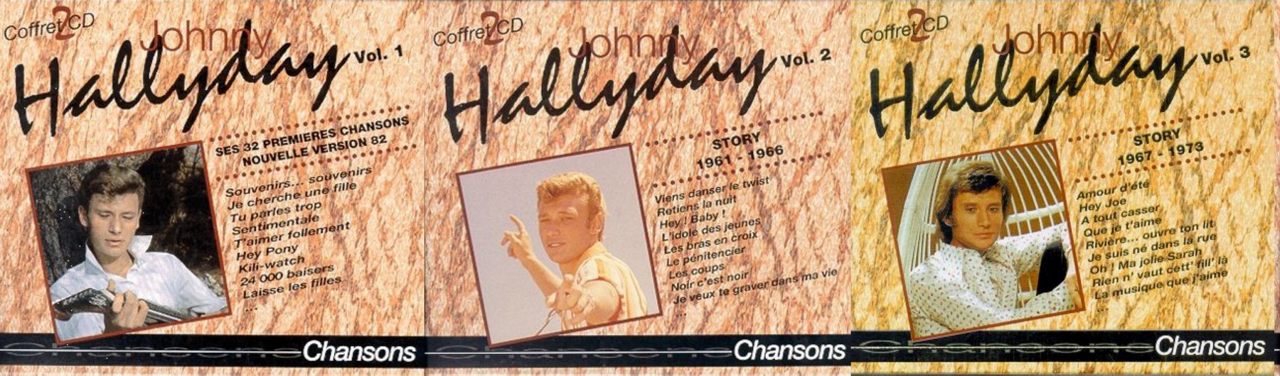 1988  -  Hallyday Story ( 5 volumes )( DOUBLE CD )( 10CD )( Philips ) 1988_h47