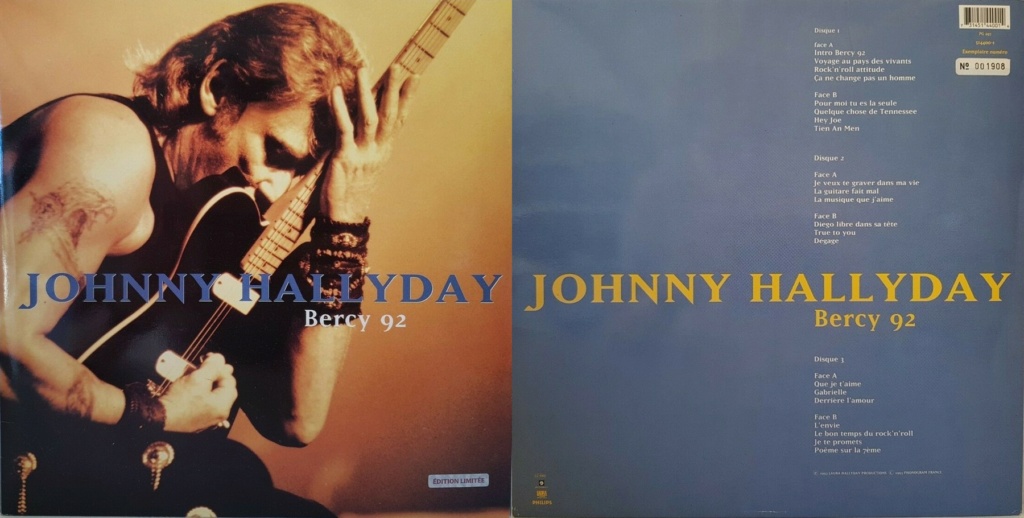 LES CONCERTS DE JOHNNY 'BERCY 1992' 1993_511