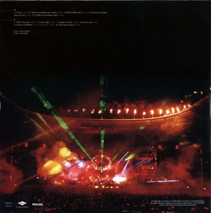 LA DISCOGRAPHIE VINYLE COMPLETE ALBUM LIVE ‘STADE  DE FRANCE’ ( SEPTEMBRE 1998 ) 1998_559