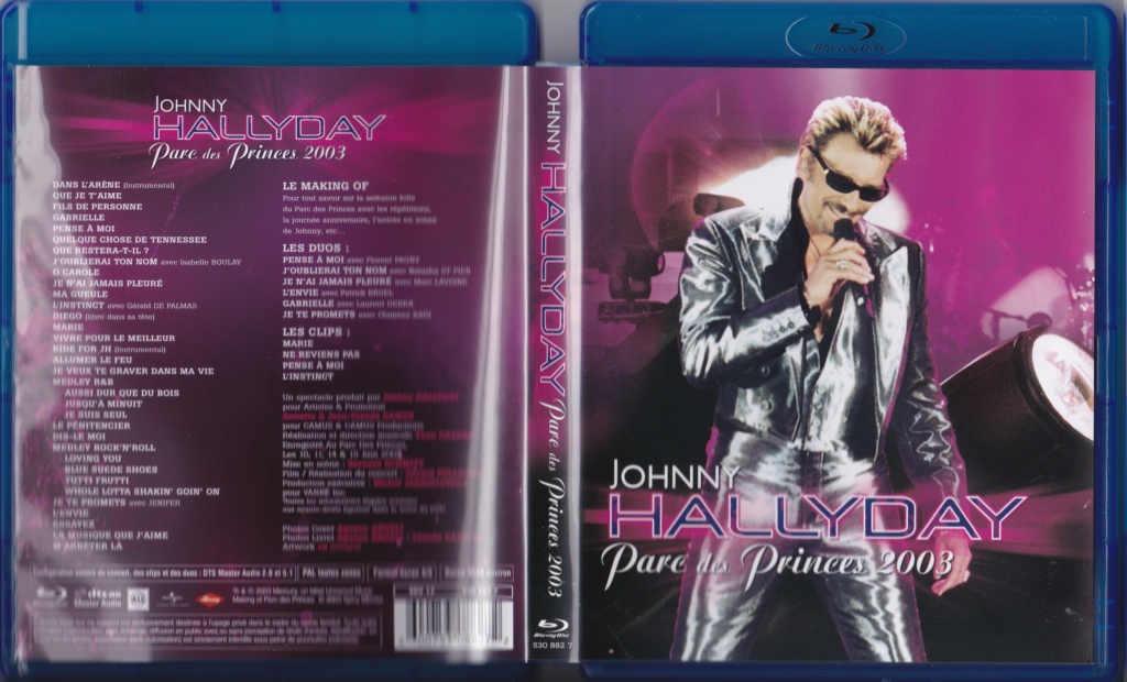 JAQUETTES BLU-RAY DISC ( CONCERTS, FILMS ) 2003_p15