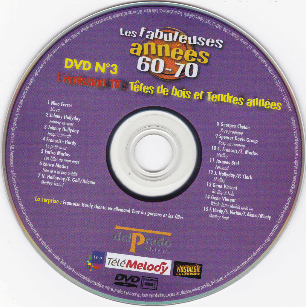 JAQUETTE DVD EMISSIONS TV , DOCUMENTS ,COMPILATIONS , ETC ( Jaquette + Sticker ) 2007_l17