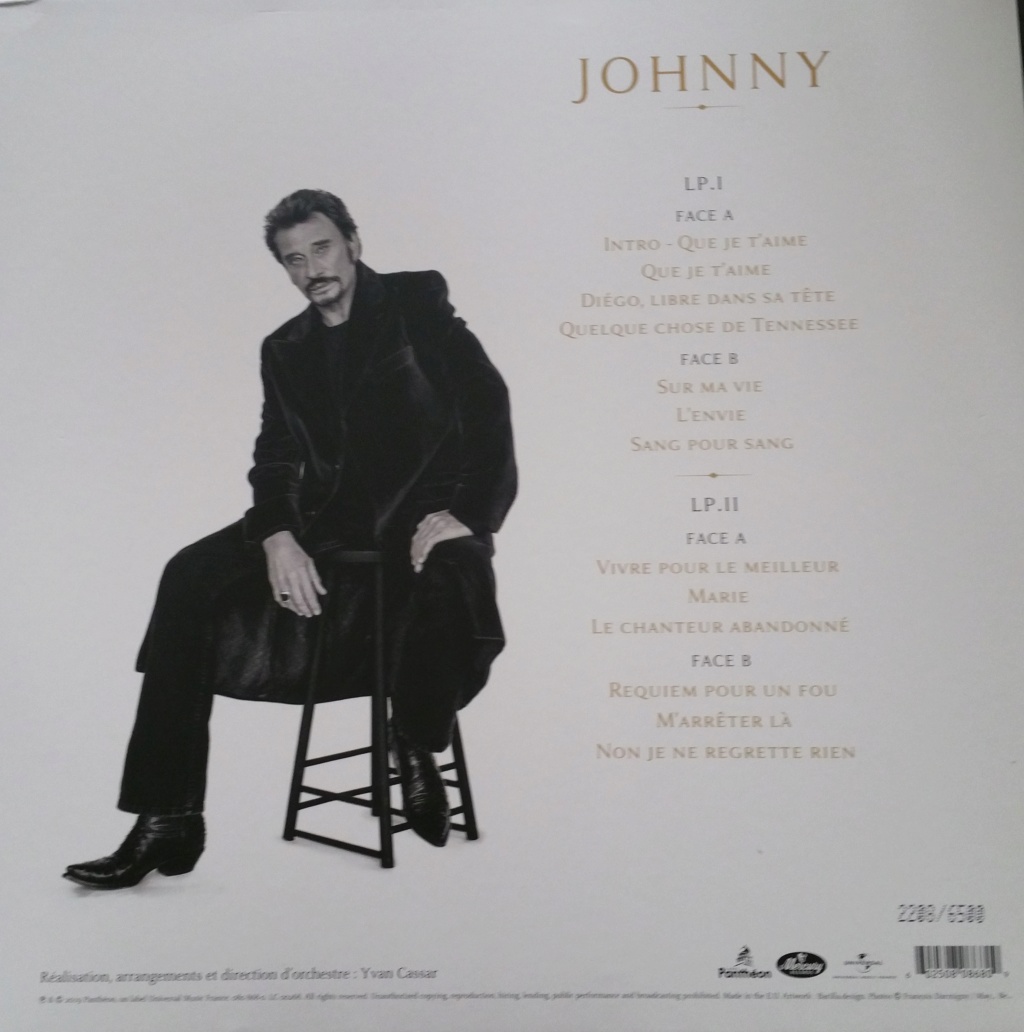 Nouvel Album 'Johnny' ( 2019 ) 20191116