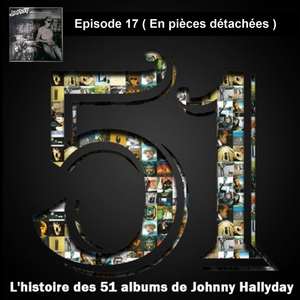 Pochettes CD Recto/Verso des 51 albums de Johnny en Podcast 2019_l54