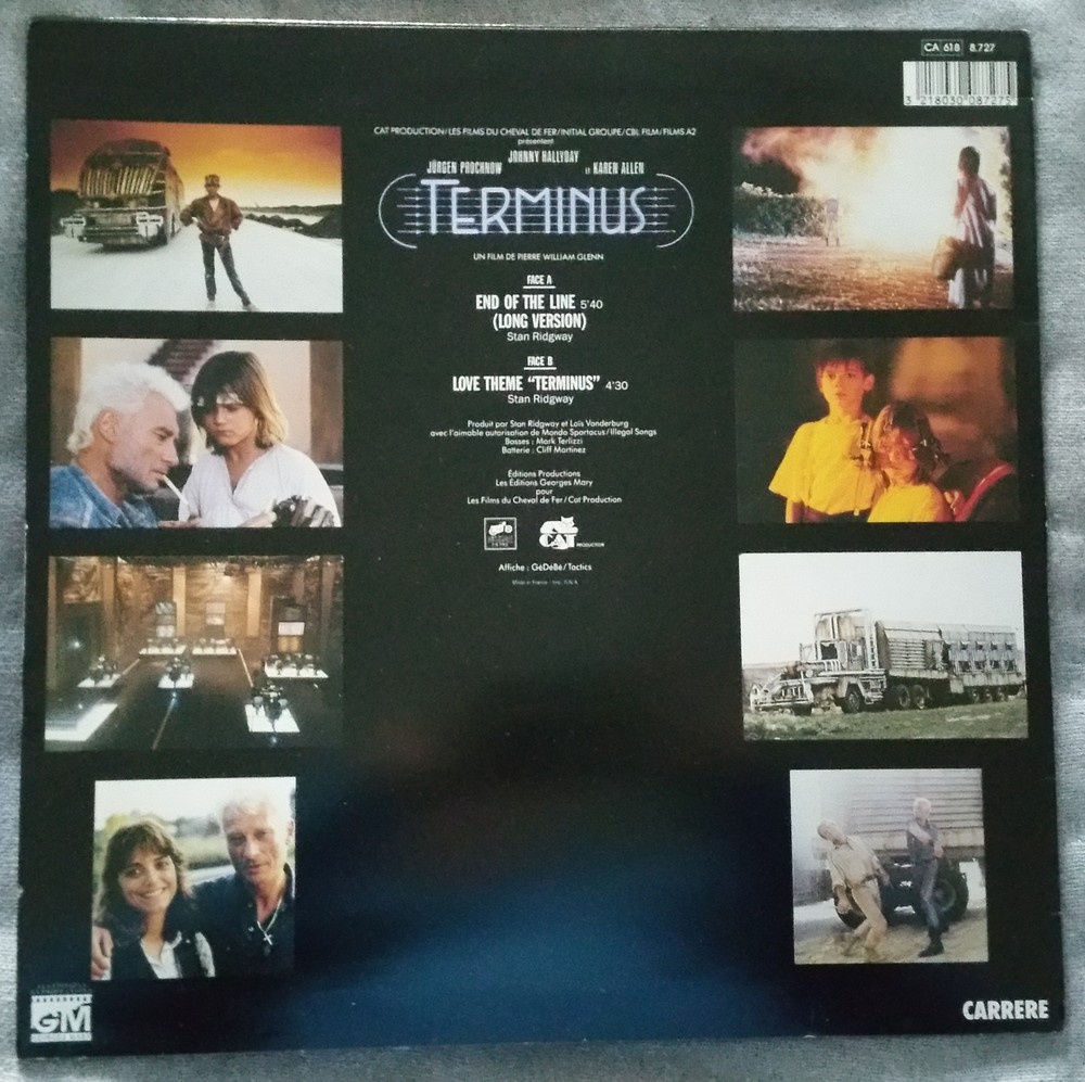 END OF THE LINE ( B.O. DU FILM 'TERMINUS' )( 1986 ) 20200413