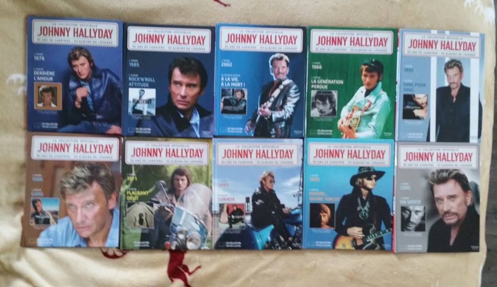 A VENIR - LA COLLECTION OFFICIELLE JOHNNY HALLYDAY ( CD )( 2011 - 2013 ) 20201260