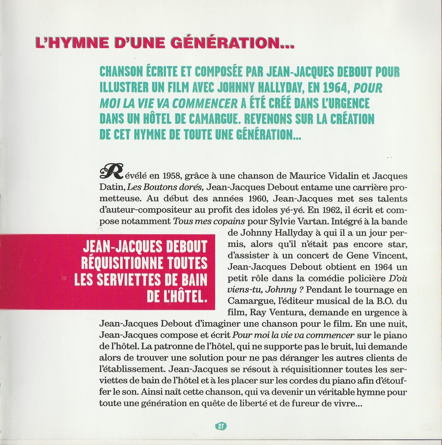 LES CONCERTS MYTHIQUES DE L'OLYMPIA ( LIVRE-CD )( FEVRIER 1964 ) 2818