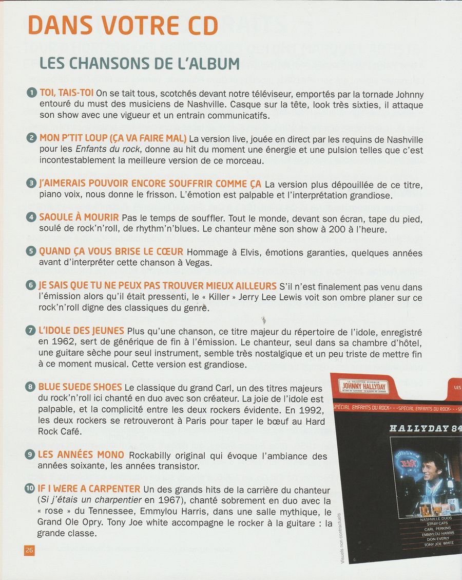 2011 - N°18 - LES ENFANTS DU ROCK ( LA COLLECTION OFFICIELLE ) 2842