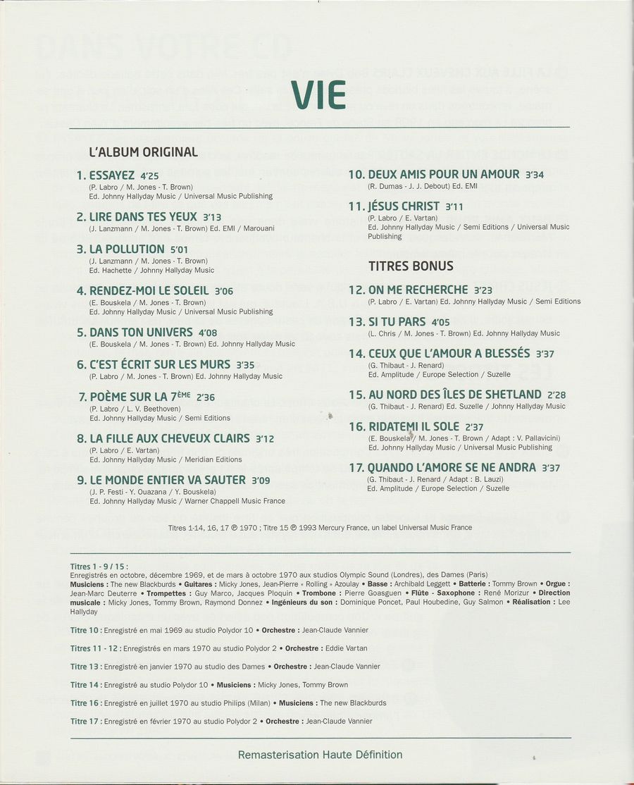 2011 - N°16 - VIE ( LA COLLECTION OFFICIELLE ) 3038