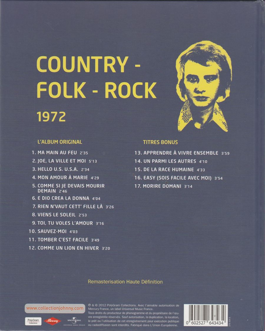 2012  -  N°32  -  COUNTRY - FOLK - ROCK ( LA COLLECTION OFFICIELLE ) 3354