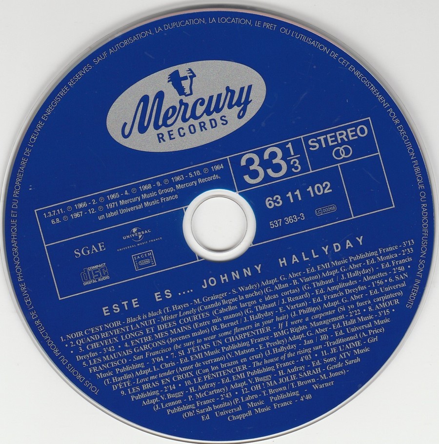 2019  -  JOHNNY HALLYDAY INTERNATIONAL ( COFFRET 20 CD ) 4617