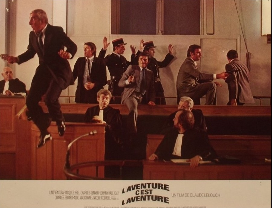 LES FILMS DE JOHNNY ' L'AVENTURE C'EST L'AVENTURE' 1972 Aventu10