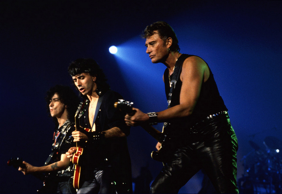 LES CONCERTS DE JOHNNY 'BERCY, PARIS' 1990 Captu245